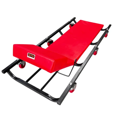 Лежак автослюсаря підкатний GTM TRH6452 з відкидним підголівником (TRH6452)