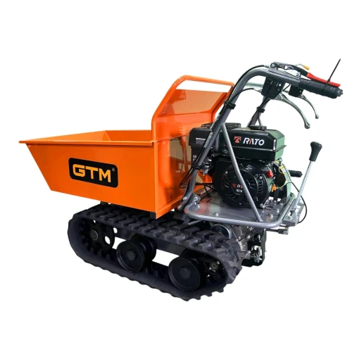 Тележка думпер строительная самоходная GTM D30MA 300 кг на гусеницах (7 л.с.)