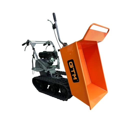 Тележка думпер строительная самоходная GTM D30MA 300 кг на гусеницах (7 л.с.)