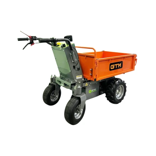 Самохідний будівельний акумуляторний візок думпер GTM E50M/32A 500 кг на колесах