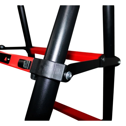 Телескопічна стремянка GTM KME5045B алюмінієва, 4 сходинки 1400 мм