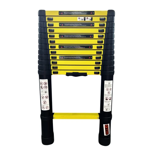 Лестница телескопическая GTM 1x13 алюминиевая, 3.8 м (KME1038Y/881038)