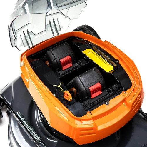 Газонокосилка аккумуляторная GTM BLM42+2 АКБ и ЗУ (BLM42_KIT)