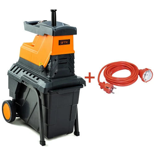 Садовый измельчитель GTM MS2800/45 KIT + удлинитель 10м (MS2800/45_KIT+ext.cord)
