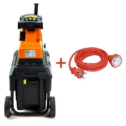 Садовый измельчитель GTM MS2800/45 KIT + удлинитель 10м (MS2800/45_KIT+ext.cord)