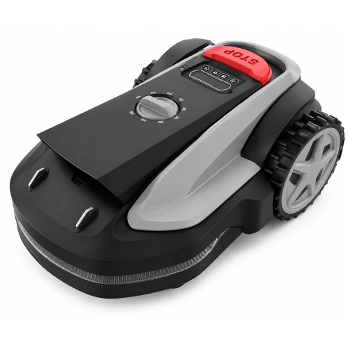 Газонокосарка-робот GTM RLM800/18V 800 кв.м із зарядною станцією та комплектом для встановлення (RLM800/18V)