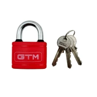 Замок навесной GTM BXG0150 PVC 50 мм