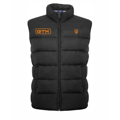 Жилет утепленный рабочий GTM черный размер L
