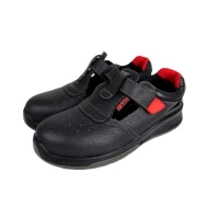 Кожаные рабочие сандалии с композитным носком и стелькой GTM SM-009C Евростандарт р.45