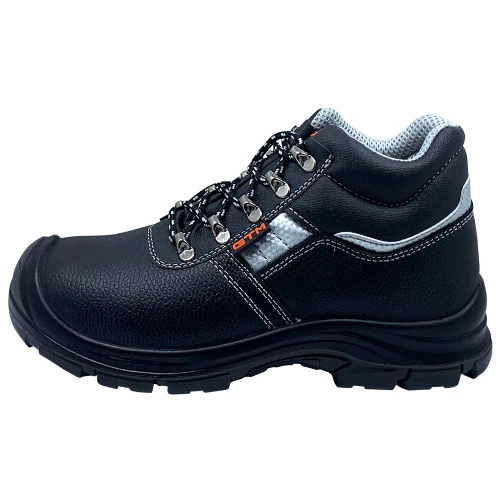 Кожаные рабочие ботинки с металлическим носком GTM SM-070 Евростандарт р.40