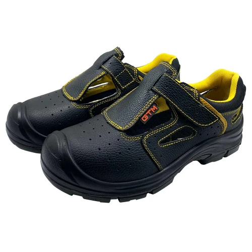 Кожаные рабочие сандалии с металлическим носком и стелькой GTM SM-077 Евростандарт р. 42