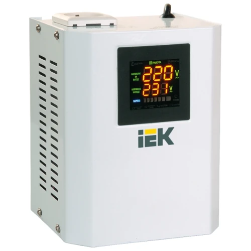 Стабілізатор напруги ІЕК IVS24-1-00500, 0.5 кВА