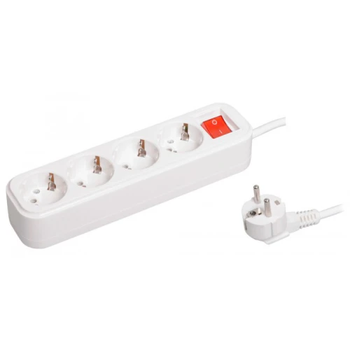 Подовжувач IEK WYP10-16-04-03-ZK 4 гнізда/3 метри з вимикачем