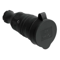 Розетка переносная IEK PKR21-016-2-K02