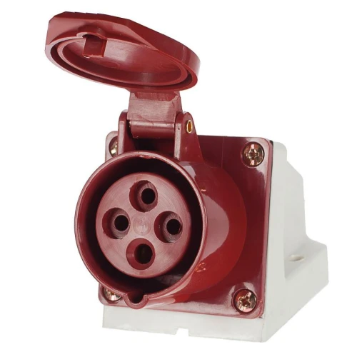 Розетка силова IEK PSR12-016-4 16А