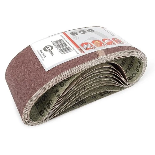 Стрічка шліфувальна INTERTOOL BT-0310 75*457мм Р-100 1 шт