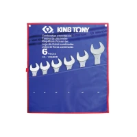 Набір комбінованих ключів King Tony 34-50 мм, 6 шт.