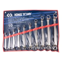 Набор накидных ключей King Tony 6-32 мм, 10 шт в чехле (1710MR)