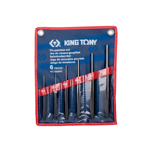 Набор пробойников KING TONY 2-8мм 6 ед. (1006PR)