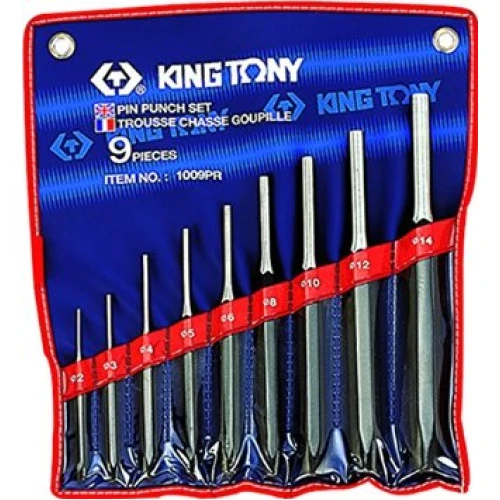 Набір пробоїв KING TONY 2-14 мм 9 од.