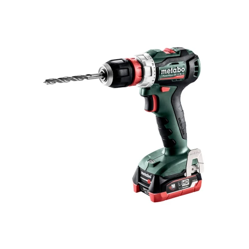 Акумуляторний дриль-шурупокрут Metabo PowerMaxx BS 12 BL Q + 2 АКБ і ЗП у кейсі (601045500)