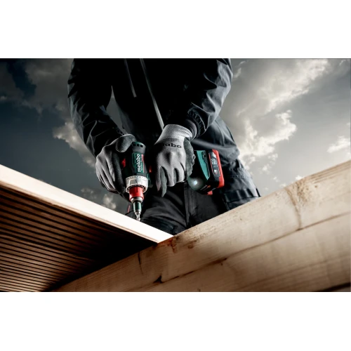 Акумуляторний дриль-шурупокрут Metabo PowerMaxx BS 12 BL Q + 2 АКБ і ЗП у кейсі (601045500)