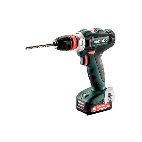 Акумуляторний дриль-шурупокрут Metabo PowerMaxx BS 12 Q (601037500)