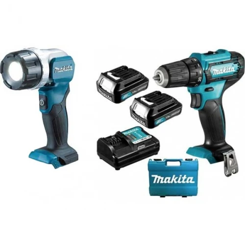 Акумуляторний шурупокрут Makita DF333DWYL1 + ліхтар (DF333DWYL1)