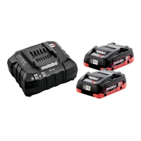 Базовый комплект Metabo LiHD 18 В 4 А*ч 2 шт + ASC 55 (685191000)