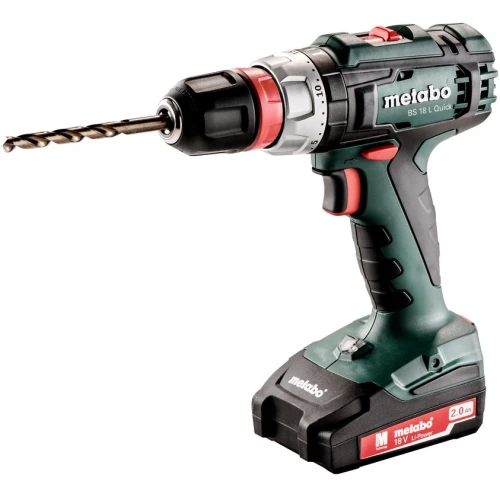 Акумуляторний дриль-шурупокрут Metabo BS 18 L Quick Set (602320870)