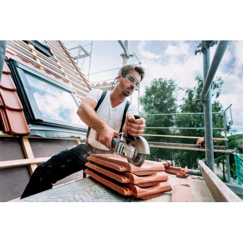 Аккумуляторная болгарка Metabo WB 18 LTX BL 150 QUICK бесщёточная Каркас (613078840)