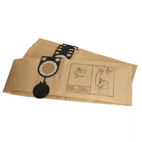 Мешок бумажный к пылесосу Metabo ASSA 1201/1202 20л (5шт)