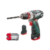 Аккумуляторная дрель-шуруповерт Metabo PowerMaxx BS Quick Basic (600156500)
