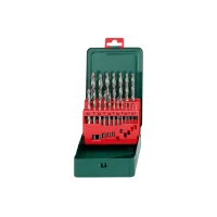 Набір свердел по металу Metabo HSS-G (1-10мм, 19шт) (627153000)
