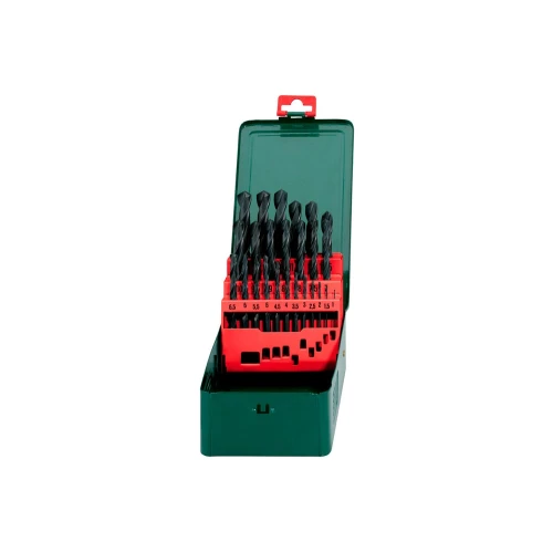 Набір свердел по металу Metabo Promotion HSS-R, SP 25 шт Ø 1-13 мм (627152000)