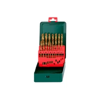 Набір свердел по металу Metabo Promotion HSS-TiN, SP 19 шт Ø 1-10 мм (627156000)