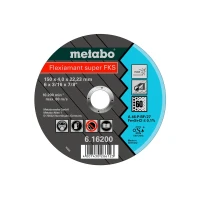 Круг зачисний Metabo Flexiamant Super FKS 150x4x22 нержавіюча сталь (616200000)