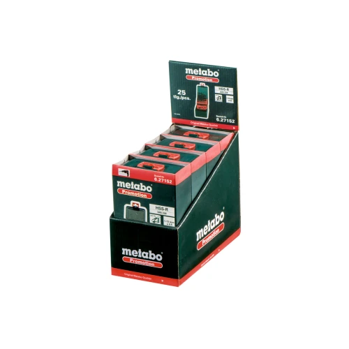 Набір свердел по металу Metabo Promotion HSS-R, SP 25 шт Ø 1-13 мм (627152000)