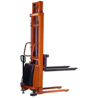 Штабелер електричний гідравлічний Metier SDYG-1530 1500кг, 3.0м жовтий