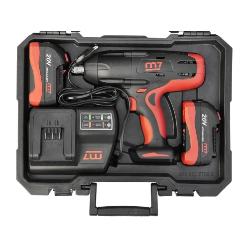 Аккумуляторный ударный гайковерт Mighty Seven DW-18502 (DW-18502)