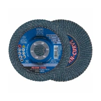 Круг шлифовальный Pferd POLIFAN PFR 125-M Z40 SGP CURVE STEELOX лепестковый