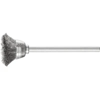 Мініатюрна чашкова щітка по нержавіючій сталі PFERD TBU 1803/3 INOX 0,10 (4007220033319)