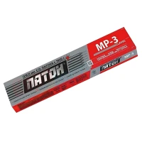 Электроды сварочные PATON MP-3, 350 мм, 3 мм, 5 кг
