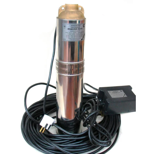 Занурювальний свердловинний насос Водолей БЦПЭ 0,5-32У d=105мм кабель 32м