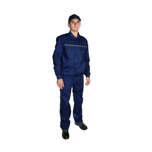 Костюм робочий Бригадир куртка+штани синій розмір М зріст 3-4