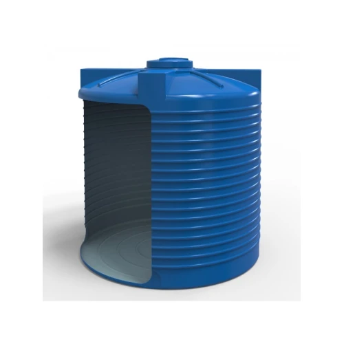 Europlast Емкость пластиковая 7500 л вертикальная двухслойная (14151)