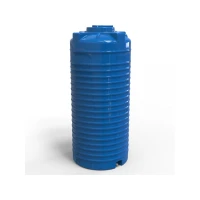 Litolan Емкость пластиковая 750л вертикальная двухслойная синяя (239)