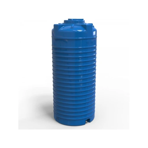 Litolan Емкость пластиковая 750л вертикальная двухслойная синяя (239)