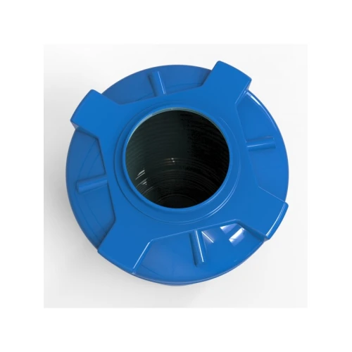 Litolan Емкость пластиковая 750л вертикальная двухслойная синяя (239)