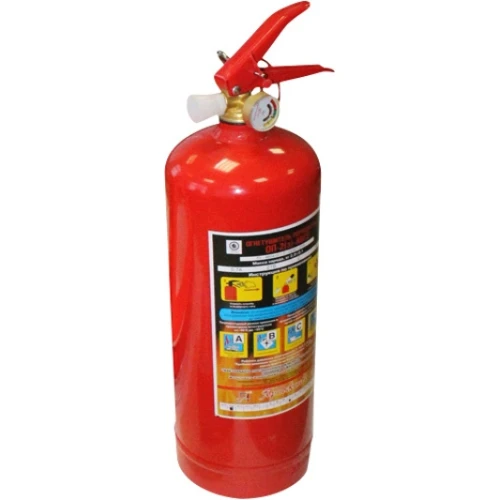 Вогнегасник порошковий Пожтехніка ОП-2, 21В/1А, 2.2 л